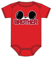 Infant Onesie Family Brother Fan, Red Infant Onesie Family Brother Fan, Red