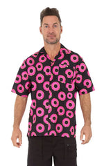 Hawaiian Shirt – Short Sleeve Dri-FIT Polyester Donut Shirts for Men Hawaiian Shirt – Short Sleeve Dri-FIT Polyester Donut Shirts for Men