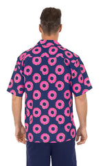 Hawaiian Shirt – Short Sleeve Dri-FIT Polyester Donut Shirts for Men Hawaiian Shirt – Short Sleeve Dri-FIT Polyester Donut Shirts for Men