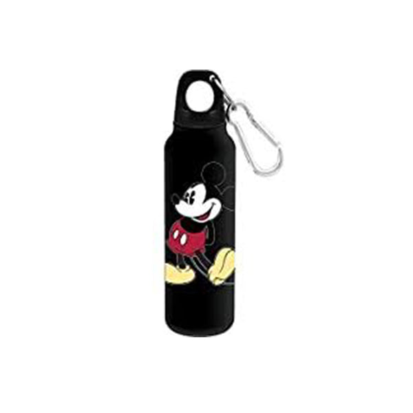 Mickey black water bottle