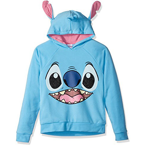 Disney Big Girls’ Stitch Costume Hoodie
