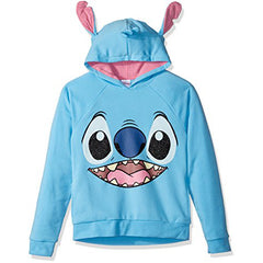 Disney Big Girls’ Stitch Costume Hoodie
