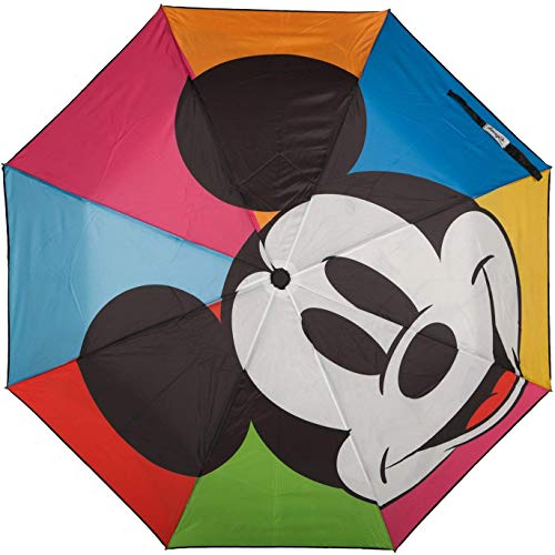 Disney Mickey Mouse Smile Multicolored Adult Auto-Open Umbrella