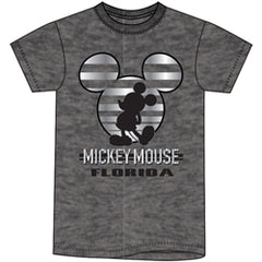 FL MIC STRIPE ICON Adult Disney Shirts