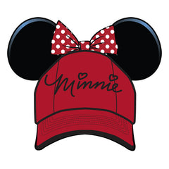 Minnie with Bow - Hat - RED