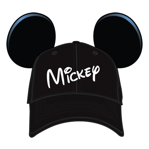 Mickey with Bow - Hat - BLK