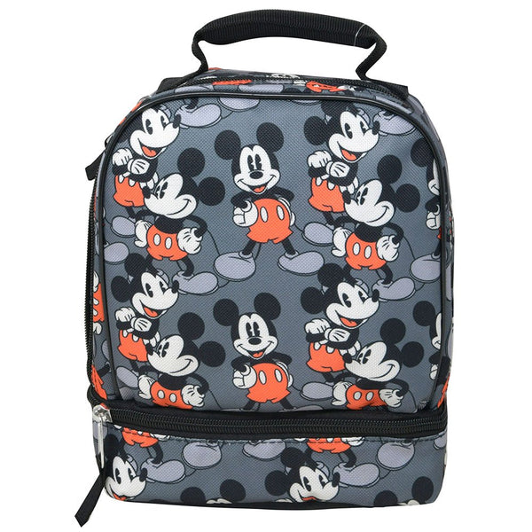 Mickey All Over Print Drop Bottom Lunch Bag