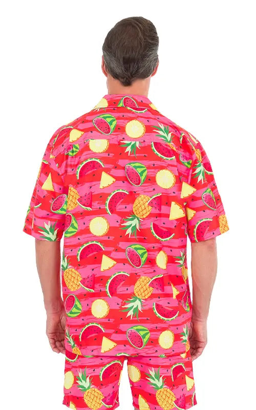 Hawaiian Shirt – Short Sleeve Dri-FIT Polyester Flower Shirts for Men