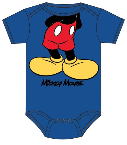 Infant Onesie I am Mickey Headless, Royal