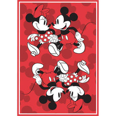 Mickey Minnie Stroll Red Kitchen Towel